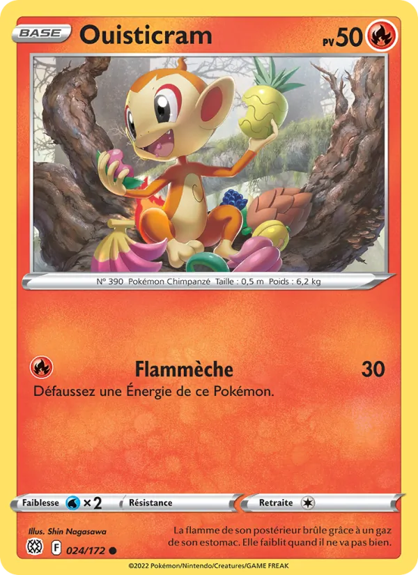 Ouisticram 24/172 — EB09 - Stars Etincelantes — Carte Pokémon française