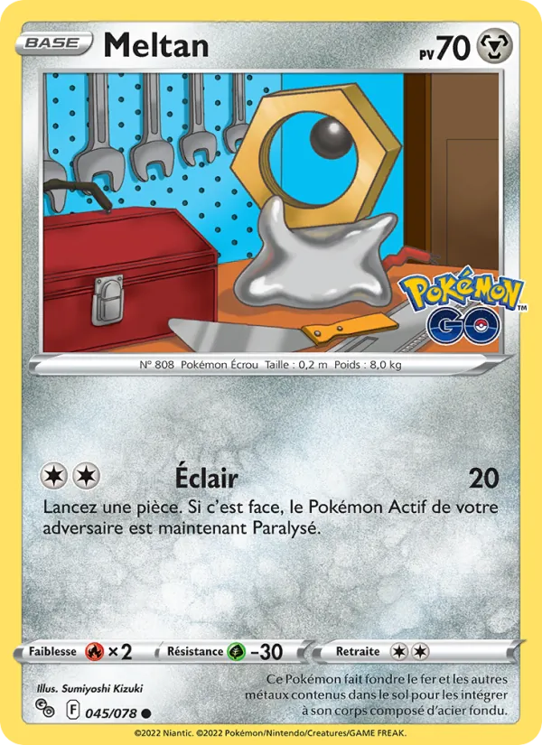Meltan 45/78 — EB10.5 Pokemon GO