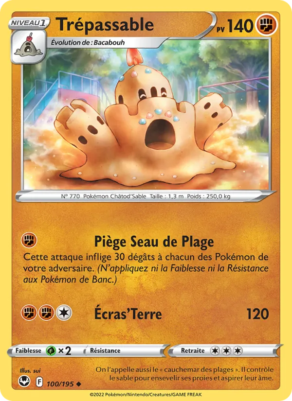 Trépassable 100/195 — EB12 – Tempête Argentée — Carte Pokémon française
