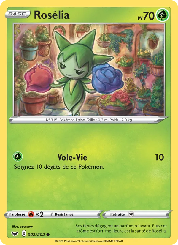 Rosélia 2/202 — EB01 – Épée et Bouclier