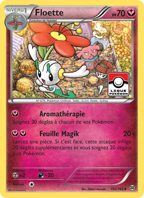 Floette 102/162 — XY8 – Impulsion Turbo