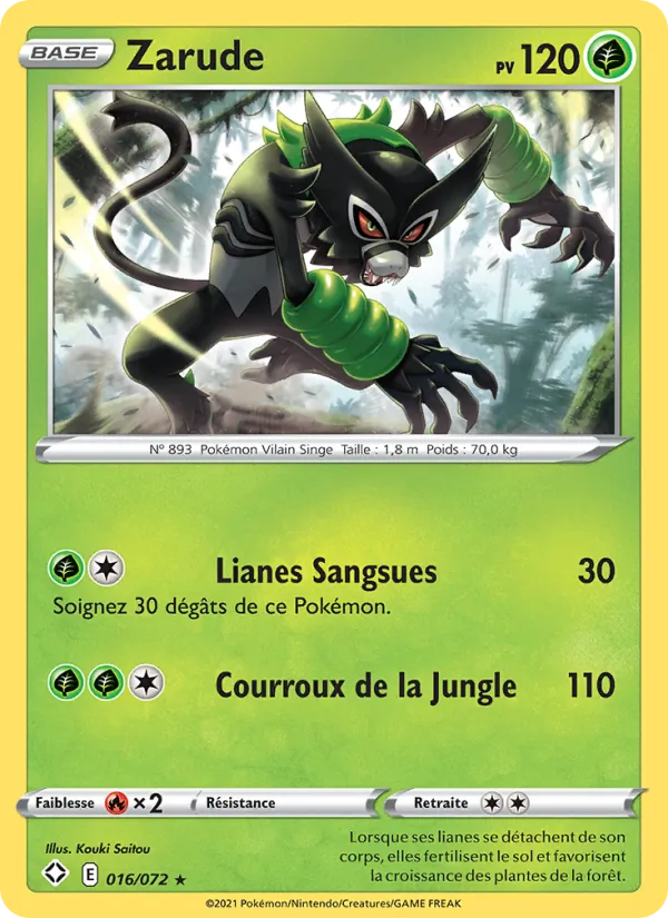 Zarude 16/72 — EB04.5 – Destinées Radieuses