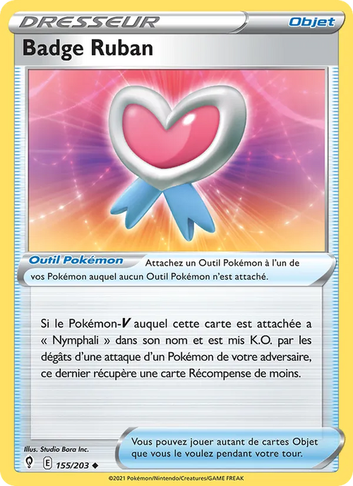 Badge Ruban 155/203 — EB07 - Evolution Céleste