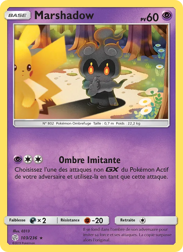 Marshadow 103/236 — SL12 – Éclipse Cosmique
