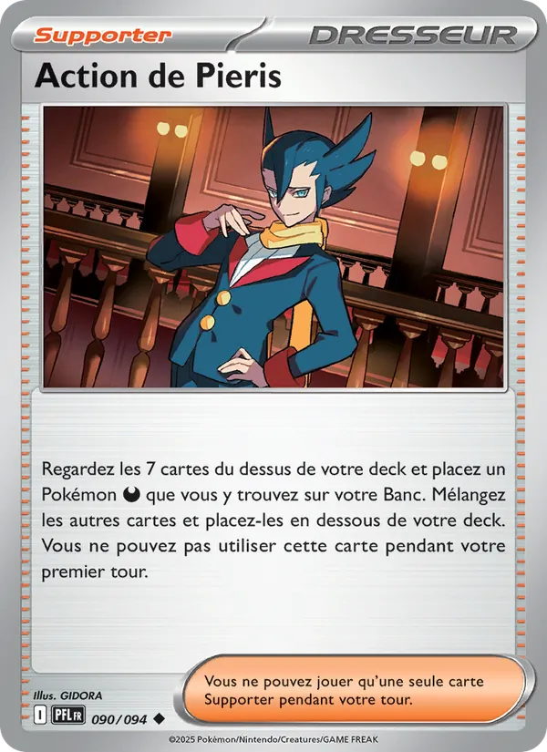 Action de Pieris 90/94 — ME02 – Flammes Fantasmagoriques