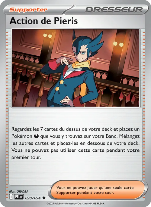 Action de Pieris 90/94 — ME02 – Flammes Fantasmagoriques