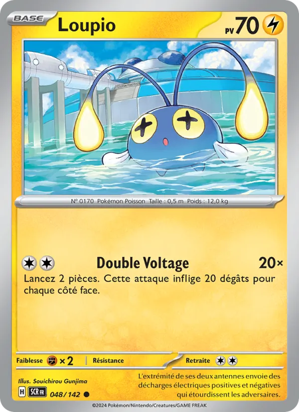 Loupio 48/142 — EV07 — Couronne Stellaire — Carte Pokémon française