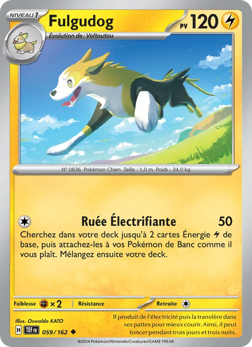 Fulgudog 59/162 — EV05 – Forces Temporelles