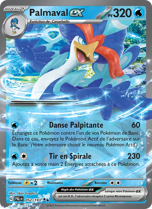 Palmaval-ex 52/193 — EV02 – Évolutions à Paldea