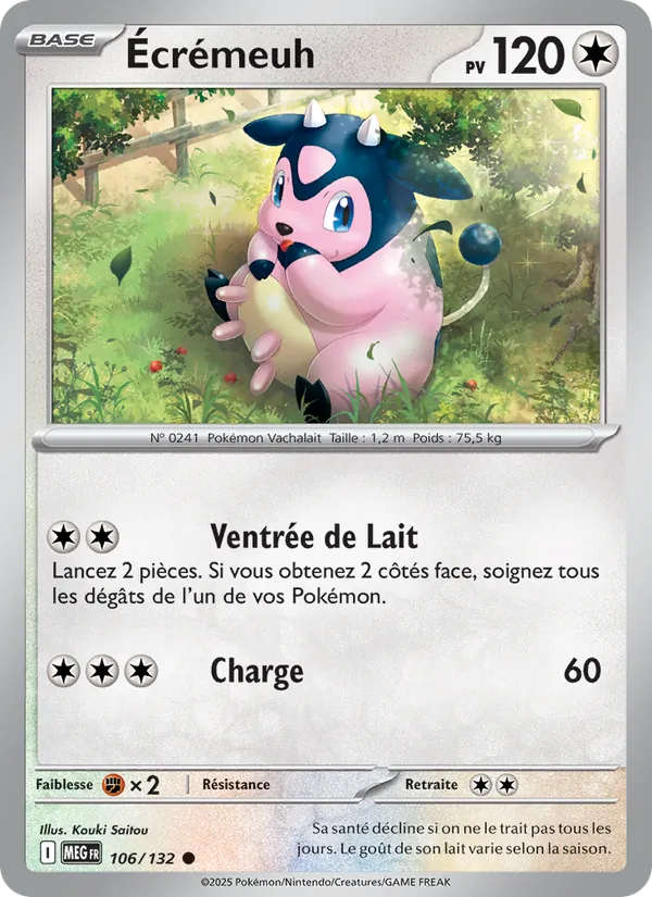 Écrémeuh 106/132 — ME01 — Méga-Évolution