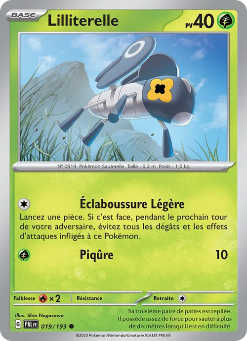 Lilliterelle 19/193 — EV02 – Évolutions à Paldea