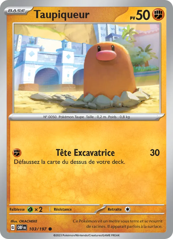 Taupiqueur 103/197 — EV03 – Flammes Obsidiennes