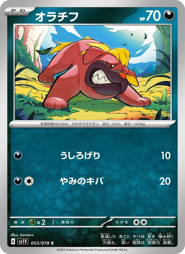 Grondogue 53/78 — SV1V – Violet ex