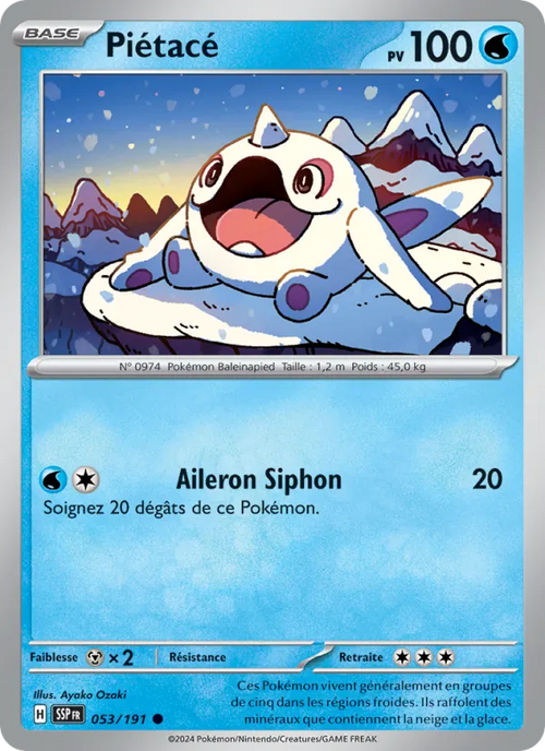 Piétacé 53/191 — EV08 – Étincelles Déferlantes