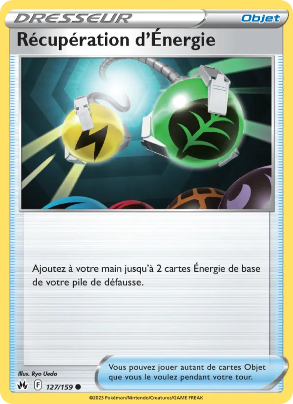 Récupération d'Énergie 127/159 — EB12.5 – Zénith Suprême