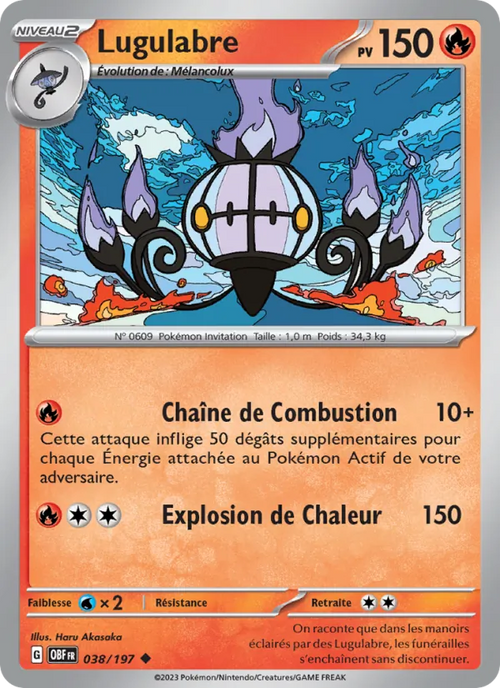 Lugulabre 38/197 — EV03 – Flammes Obsidiennes