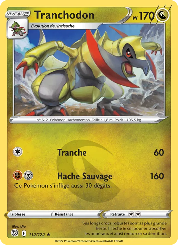 Tranchodon 112/172 — EB09 - Stars Etincelantes