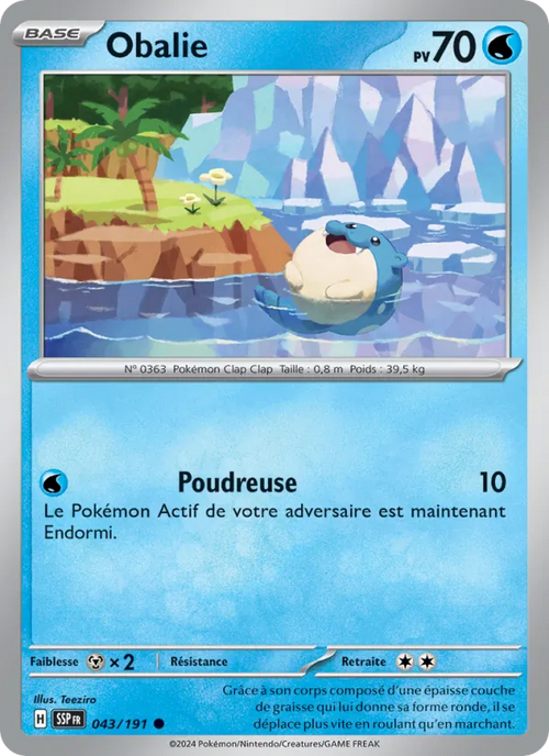 Obalie 43/191 — EV08 – Étincelles Déferlantes