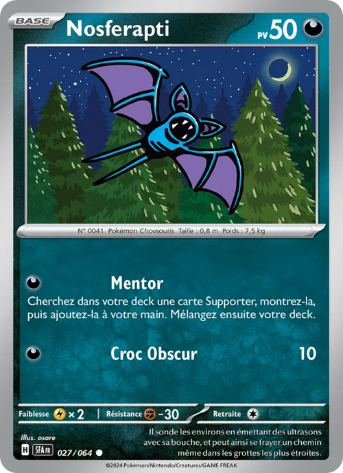 Nosferapti 27/64 — EV06.5 – Fable Nébuleuse