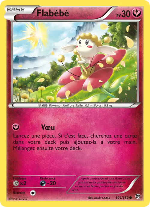 Flabébé 101/162 — XY8 – Impulsion Turbo