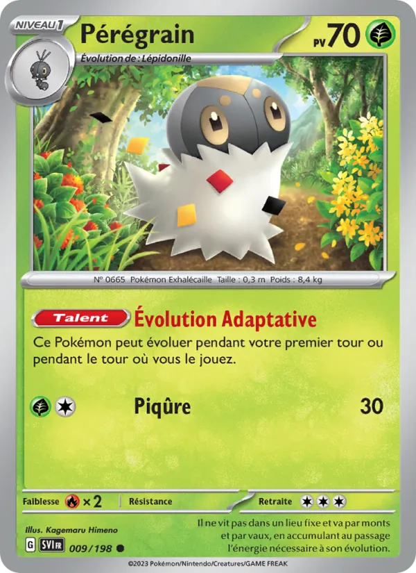 Pérégrain 9/198 — EV01 – Écarlate et Violet