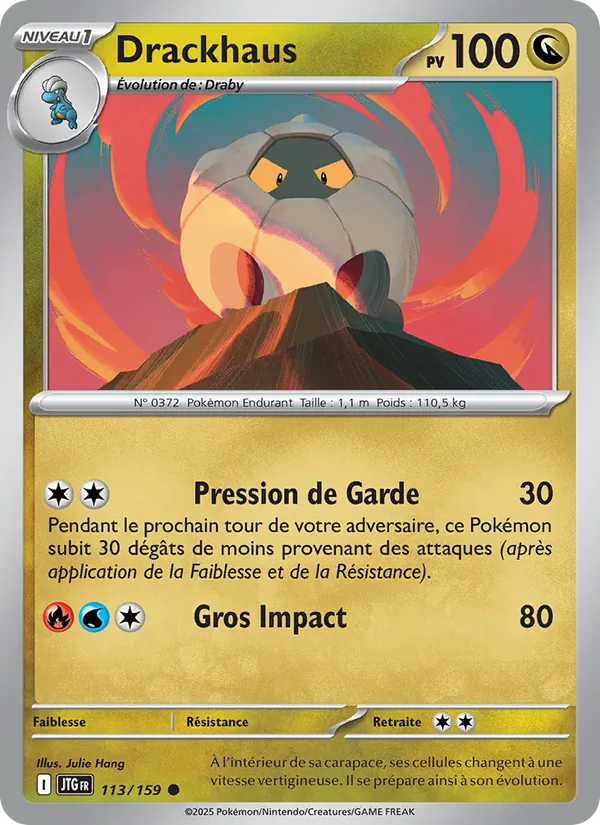 Drackhaus 113/159 — EV09 – Aventures Ensemble — Carte Pokémon française