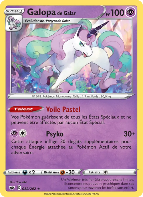 Galopa de Galar 82/202 — EB01 – Épée et Bouclier