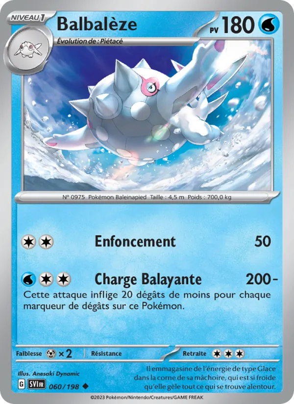 Balbalèze 60/198 — EV01 – Écarlate et Violet