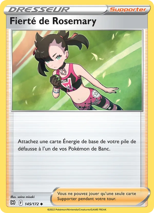 Fierté de Rosemary 145/172 — EB09 - Stars Etincelantes