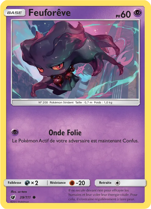 Feuforêve 39/111 — SL4 – Invasion Carmin