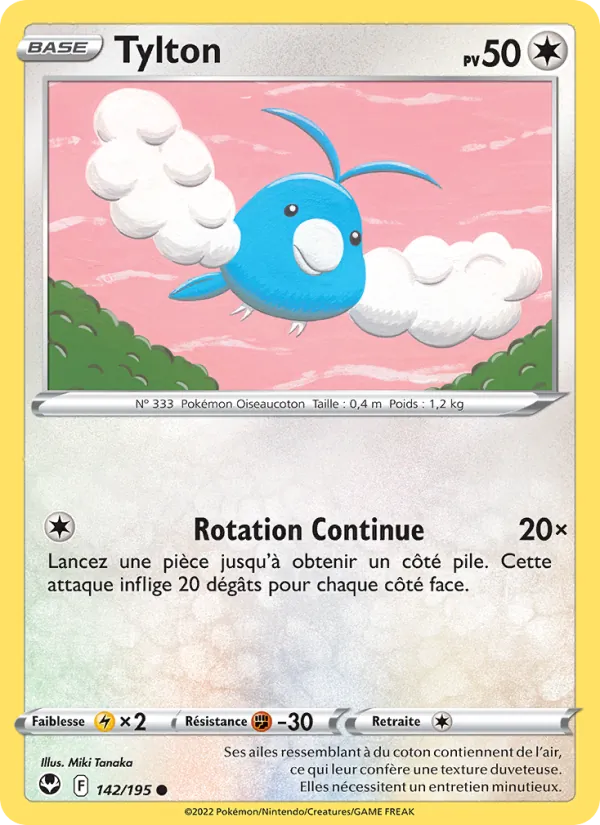 Tylton 142/195 — EB12 – Tempête Argentée