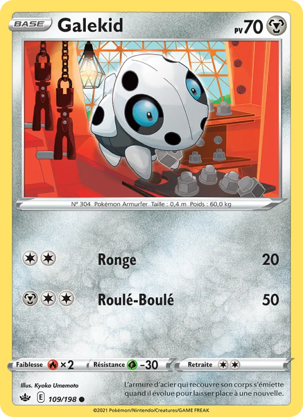 Galekid 109/198 — EB06 – Règne de Glace