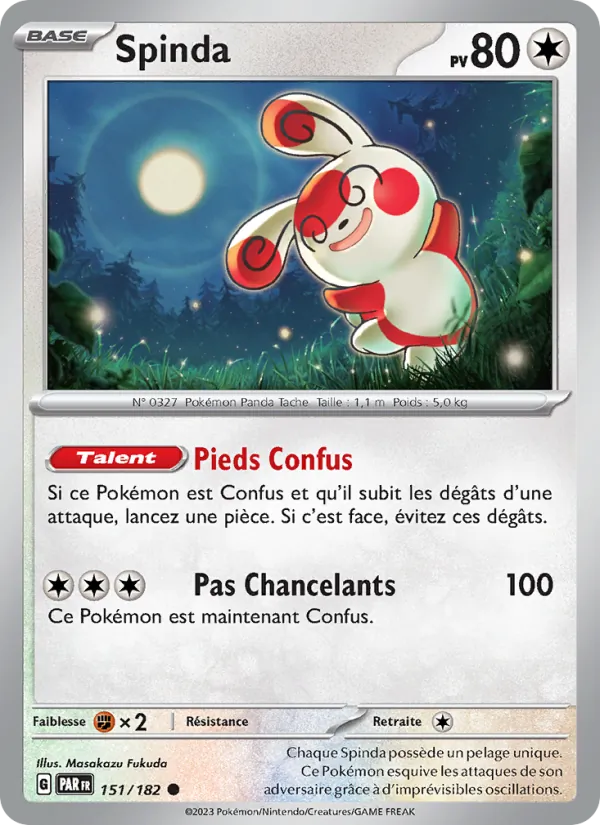 Spinda 151/182 — EV04 – Faille Paradoxe