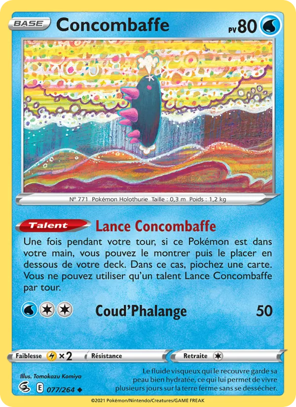 Concombaffe 77/264 — EB08 - Poing de Fusion