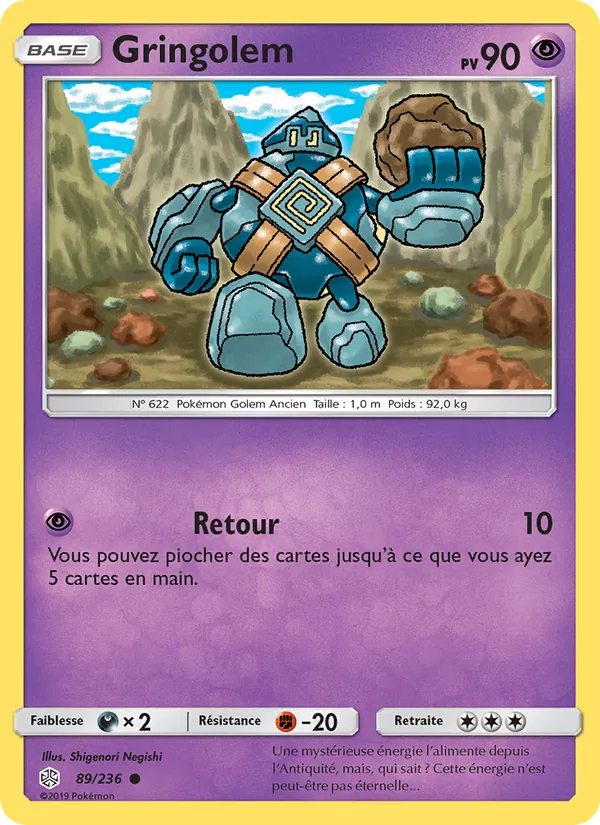 Gringolem 89/236 — SL12 – Éclipse Cosmique