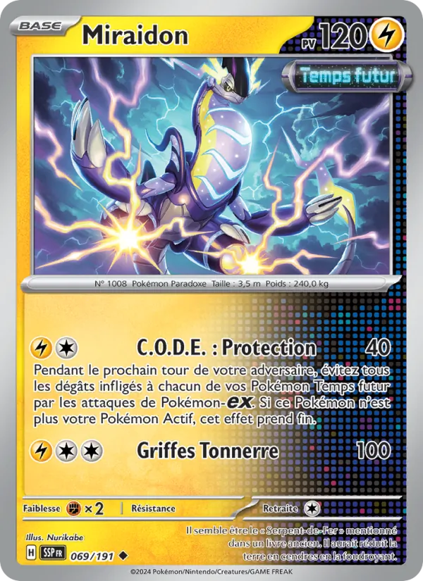 Miraidon 69/191 — EV08 – Étincelles Déferlantes