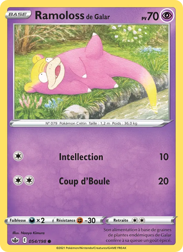 Ramoloss de Galar 54/198 — EB06 – Règne de Glace