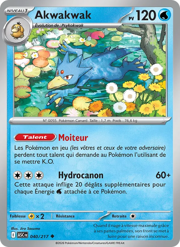 Akwakwak 40/217 — ME02.5 – Héros Transcendants