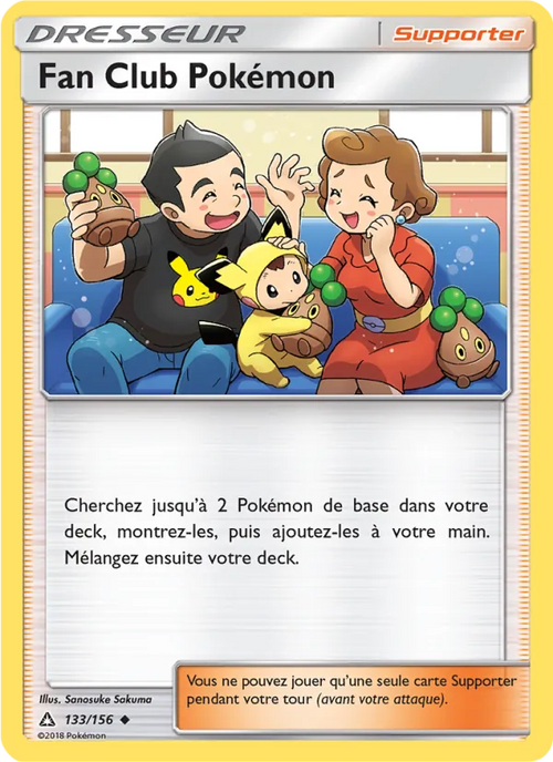 Fan Club Pokémon 133/156 — SL5 – Ultra-Prisme