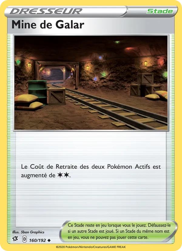Mine de Galar 160/192 — EB02 – Clash des Rebelles