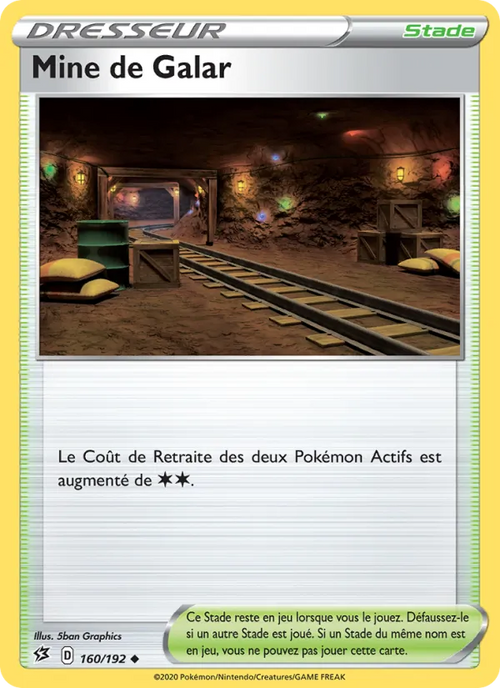 Mine de Galar 160/192 — EB02 – Clash des Rebelles