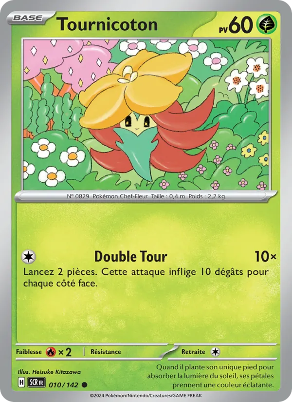 Tournicoton 10/142 — EV07 — Couronne Stellaire — Carte Pokémon française