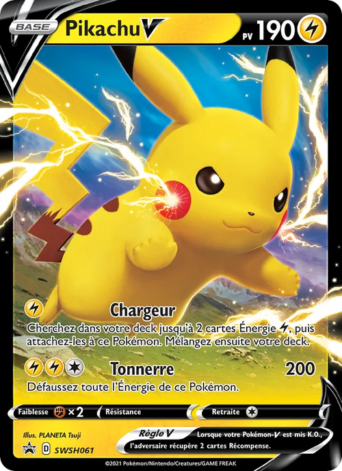 Pikachu V SWSH061/307 — SWSHP – Promo SWSH