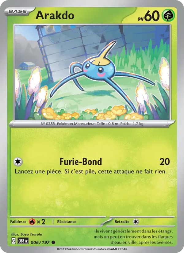 Arakdo 6/197 — EV03 – Flammes Obsidiennes