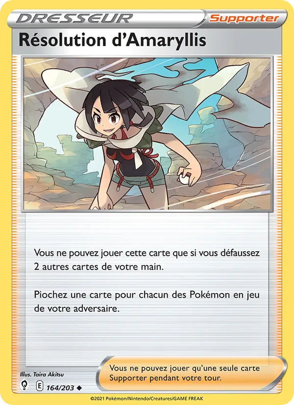 Résolution d'Amaryllis 164/203 — EB07 - Evolution Céleste