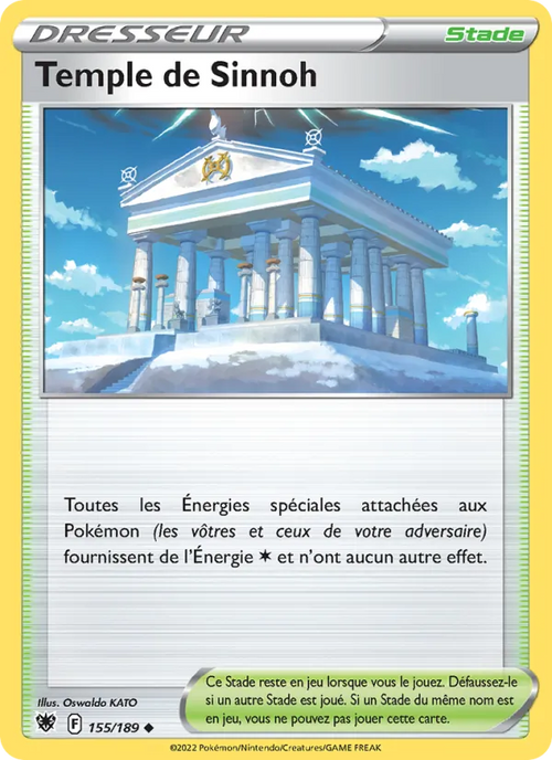 Temple de Sinnoh 155/189 — EB10 – Astres Radieux