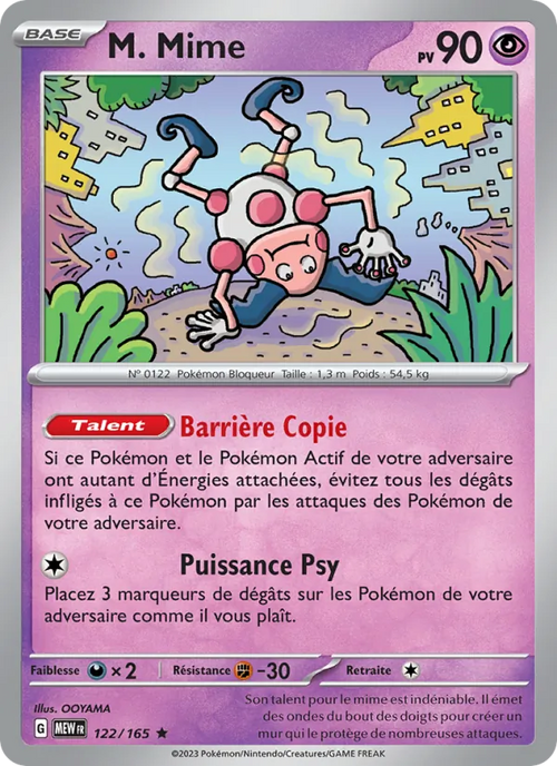 M. Mime 122/165 — EV03.5 — 151