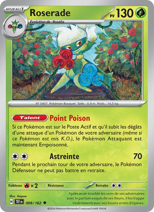 Roserade 9/162 — EV05 – Forces Temporelles