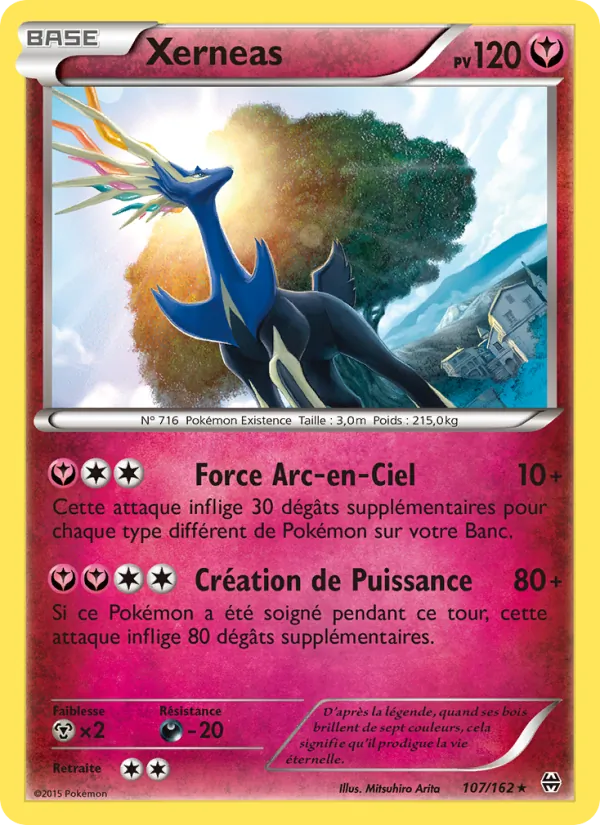 Xerneas 107/162 — XY8 – Impulsion Turbo