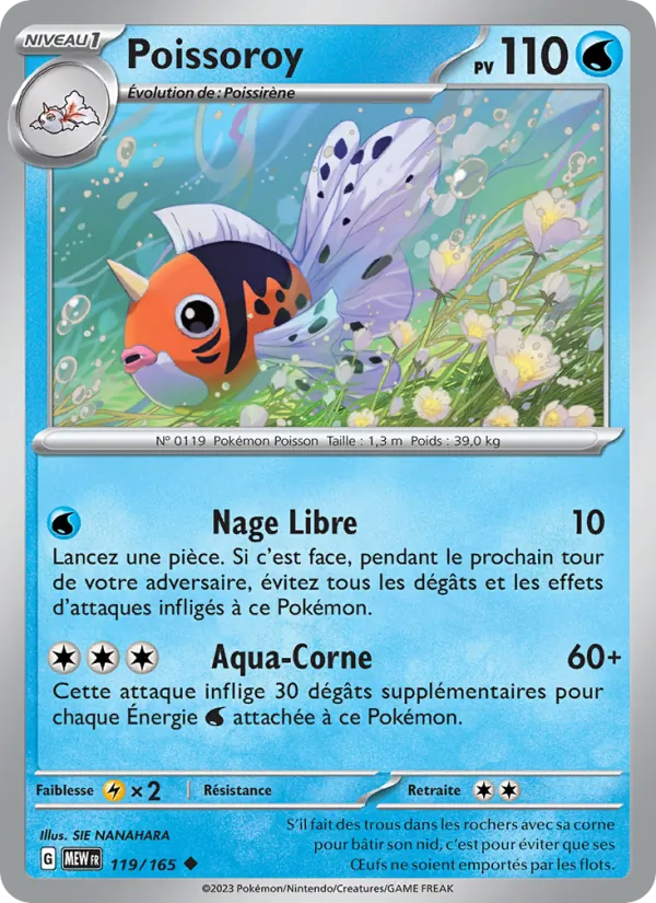 Poissoroy 119/165 — EV03.5 — 151